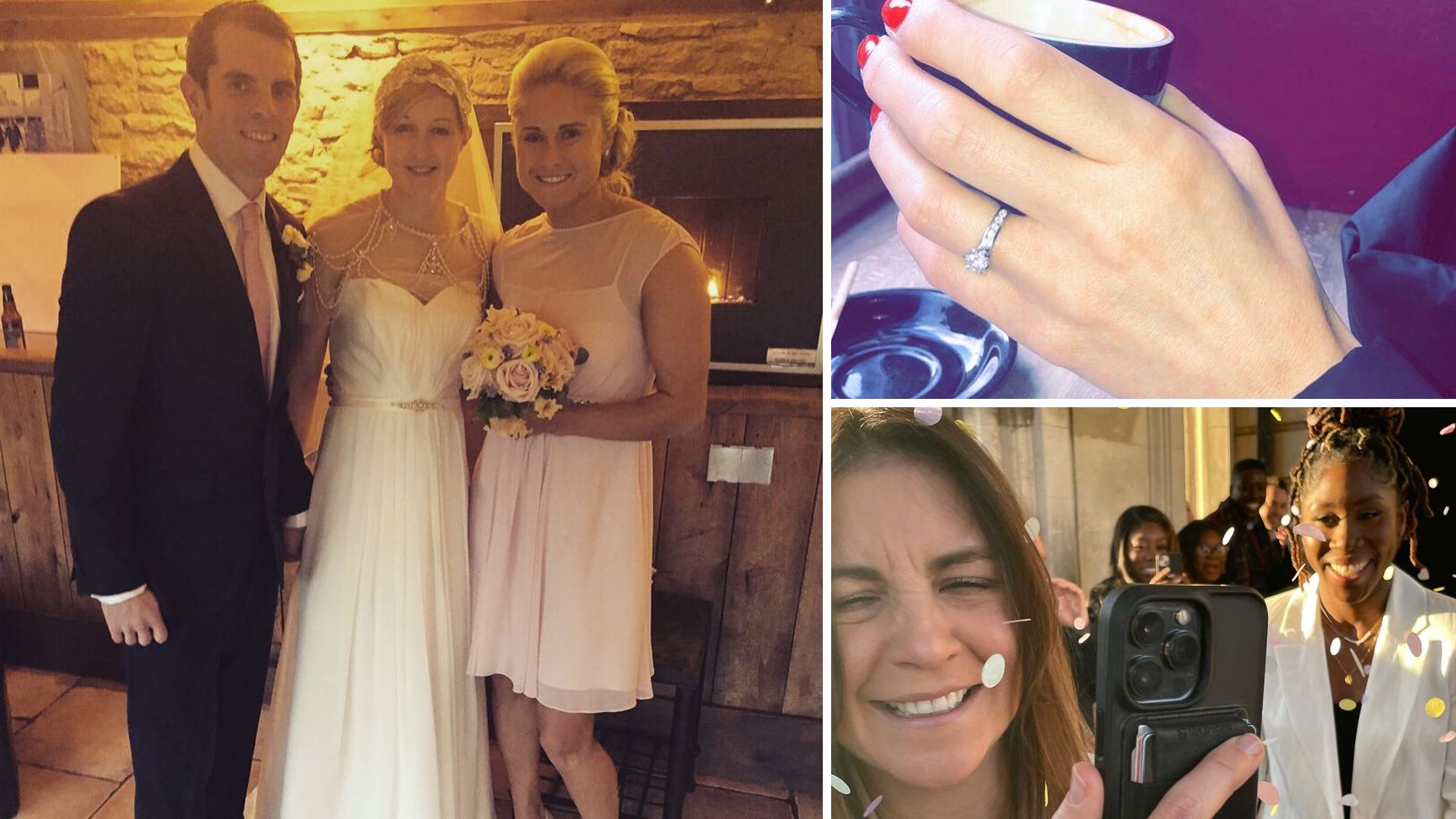 England Lioness stars Ellen White, Jill Scott and Anita Asante's wedding and engagement photos