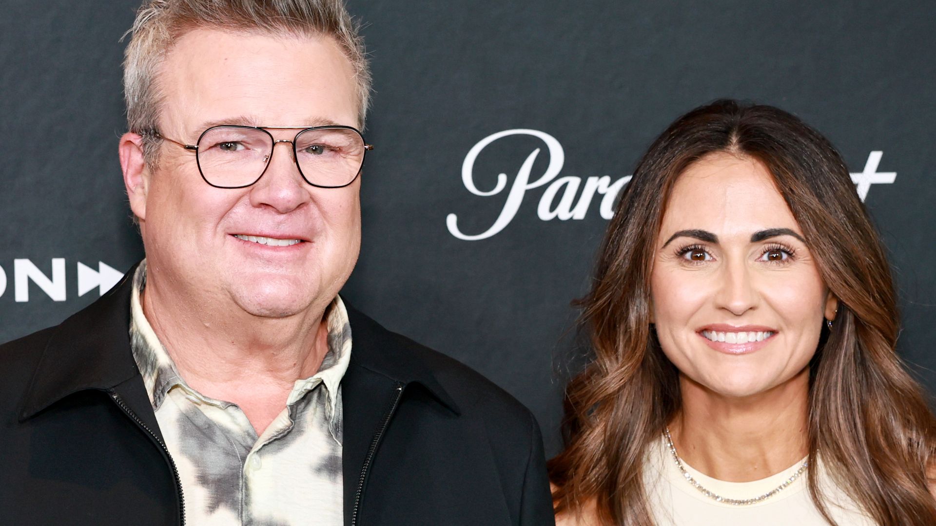 Eric Stonestreet and Lindsay Schweitzer attend the "Dexter: Resurrection" World Premiere at Alice Tully Hall, Lincoln Center on July 09, 2025 in New York City