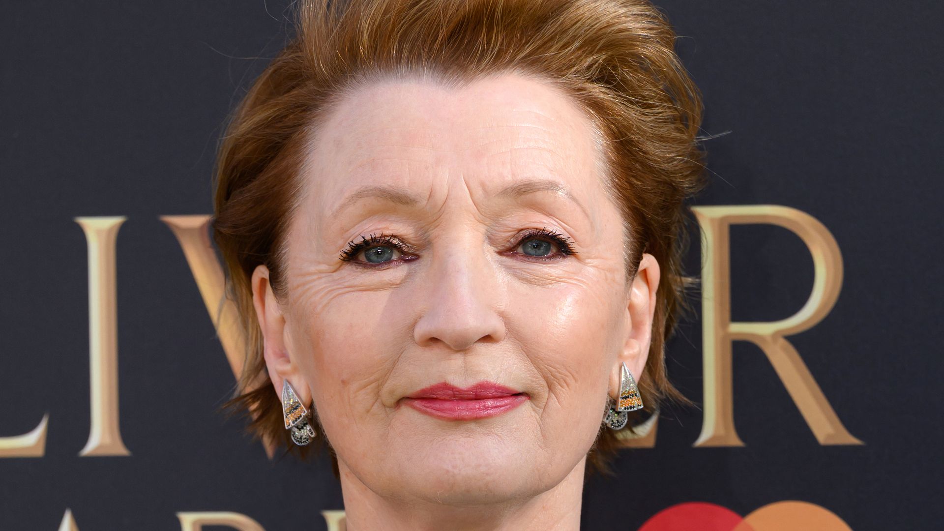 Lesley Manville attends The Olivier Awards 2025 at The Royal Albert Hall on April 06, 2025 