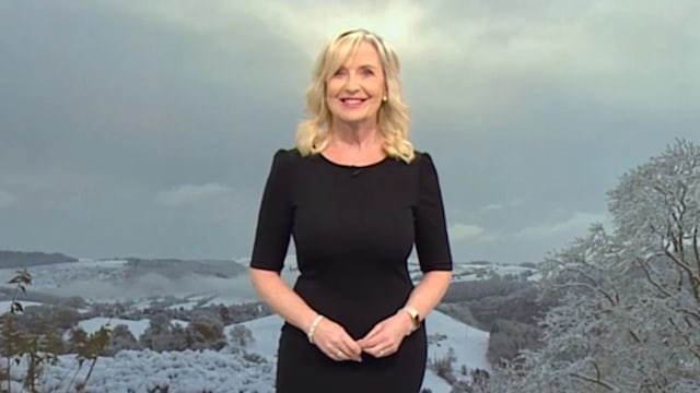 Carol Kirkwood on BBC Breakfast