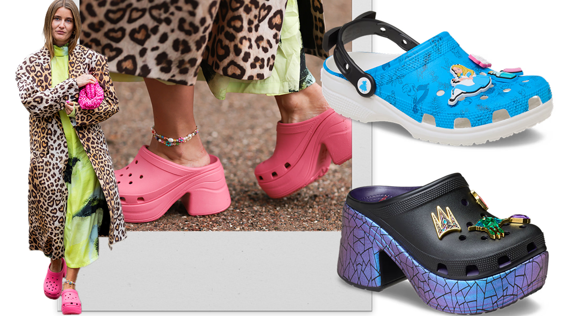 Film-inspired Crocs header 