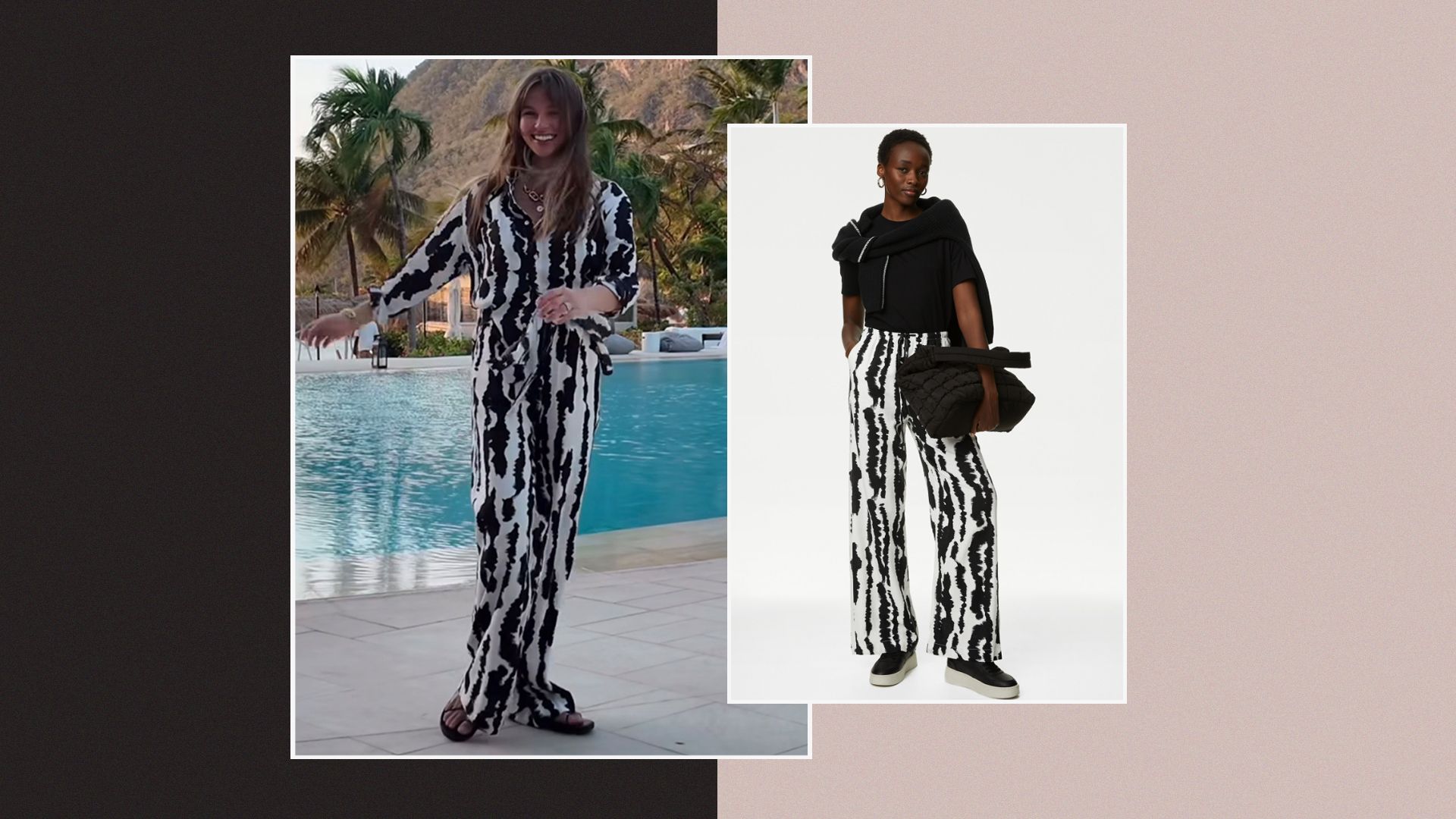 I'm still obsessing over Emma Louise Connolly's M&S printed linen co-ord