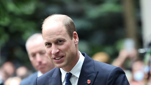 Prince William in smart suit 