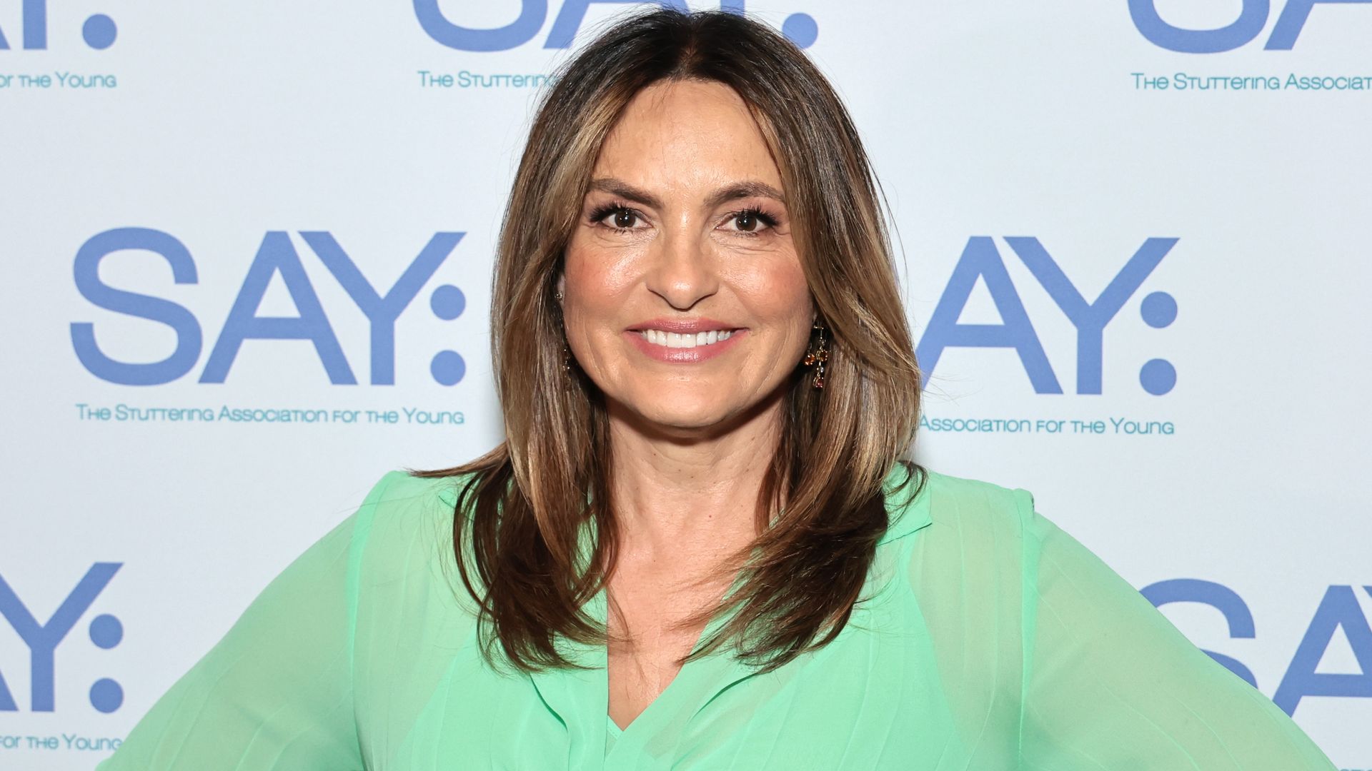 Mariska Hargitay attends the 2023 Stuttering Association For The Young Benefit Gala 