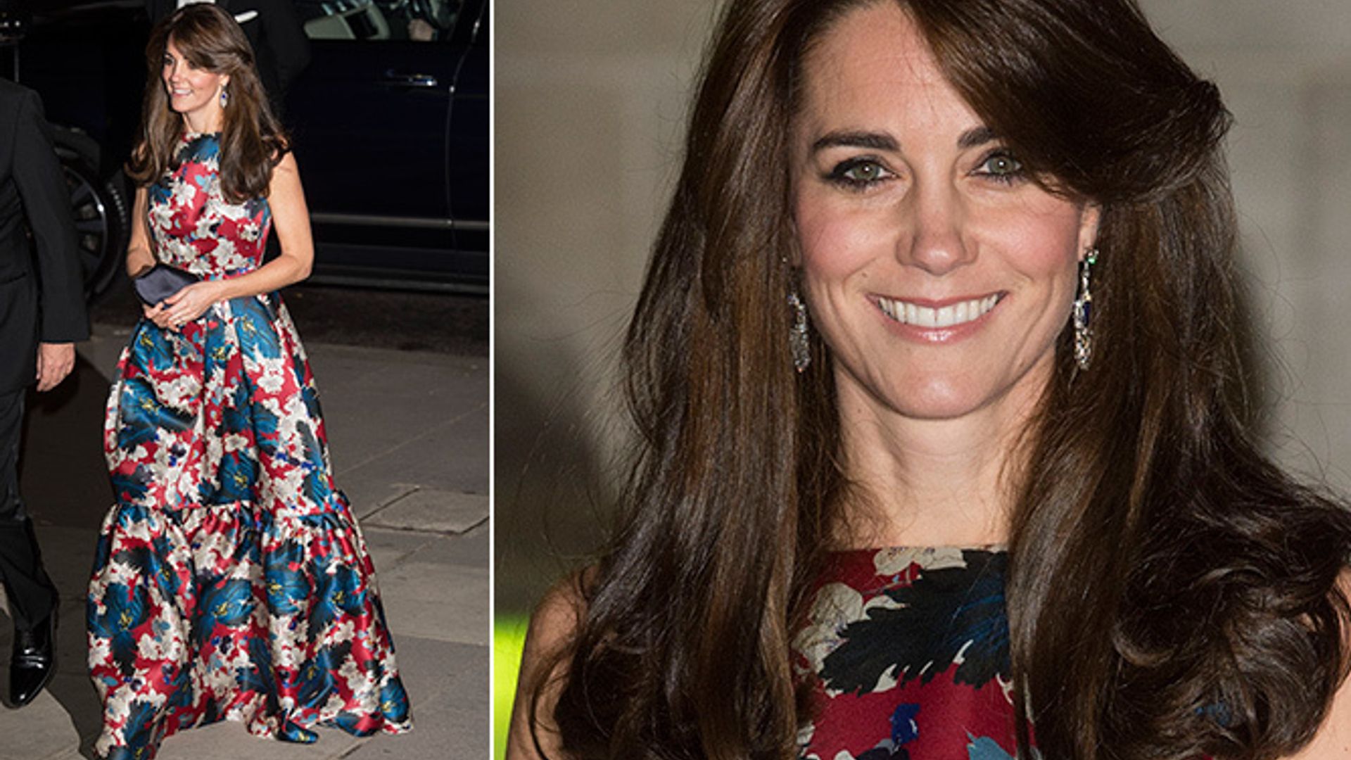 Kate Middleton dazzles in patterned Erdem gown at London gala | HELLO!