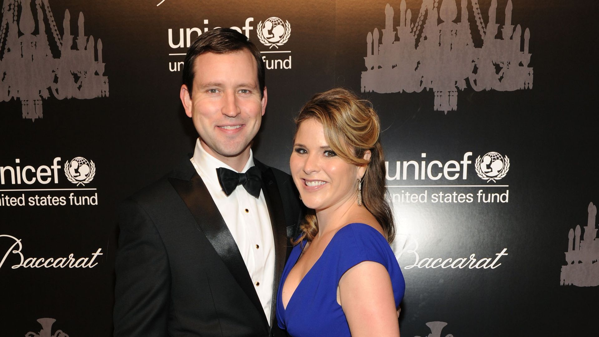 Henry Hager and Jenna Bush Hager attends the 9th annual UNICEF Snowflake Ball at Cipriani Wall Street on December 3, 2013 in New York City