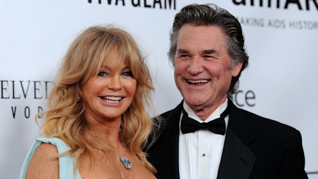 Goldie Hawn and Kurt Russell 