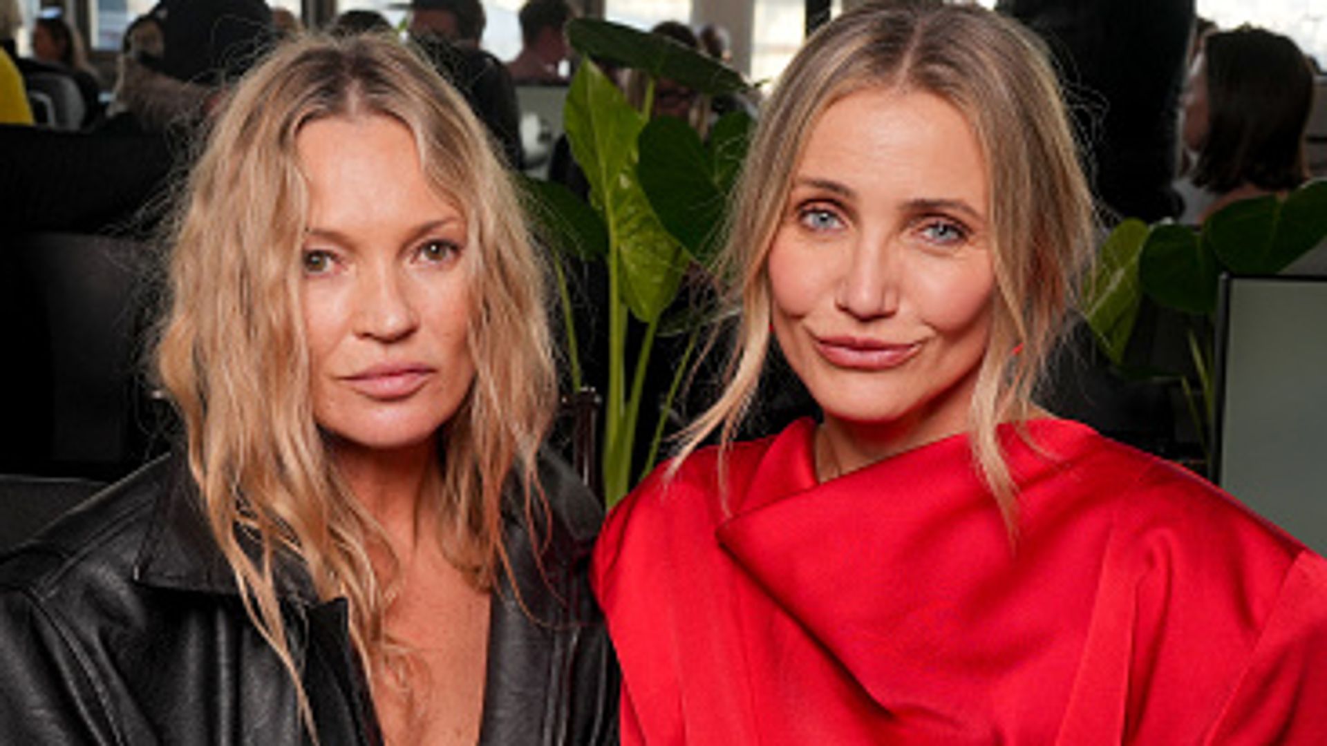 Kate Moss, Cameron Diaz at the Stella McCartney Fall RTW 2025 fashion show as part of Paris Fashion Week on March 5, 2025