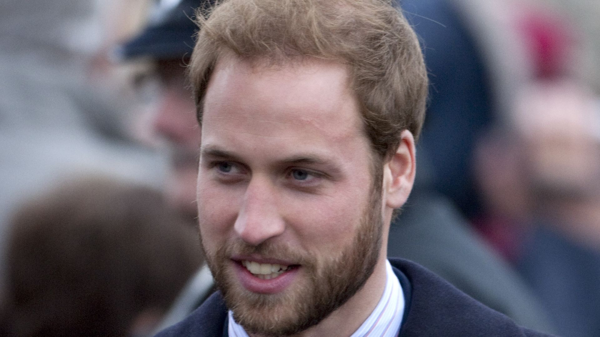 Prince William's beard is identical to his father's - and it's uncanny