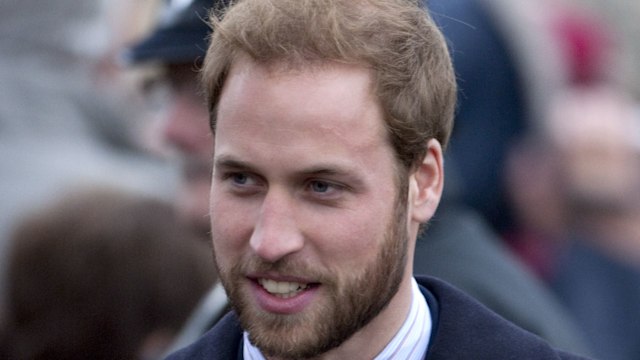 Prince William with a beard 