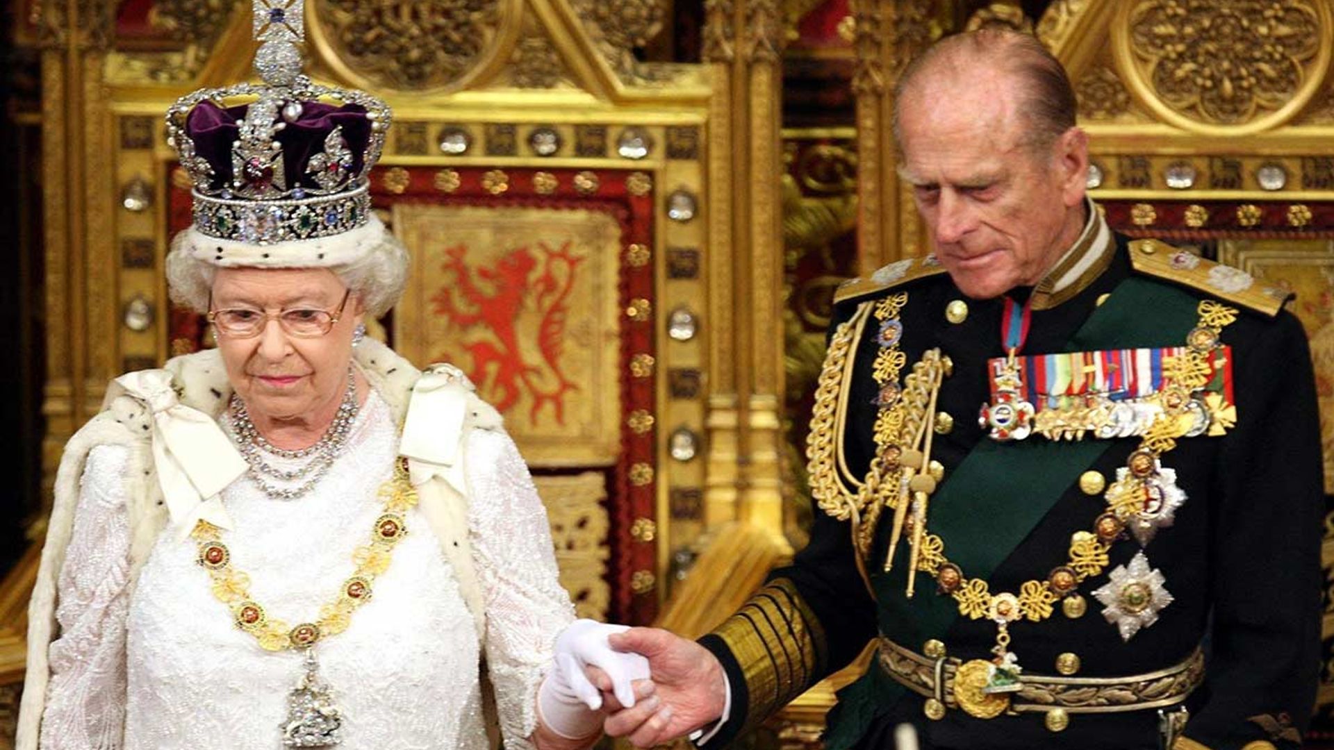 the queen tribute to prince philip one year anniversary