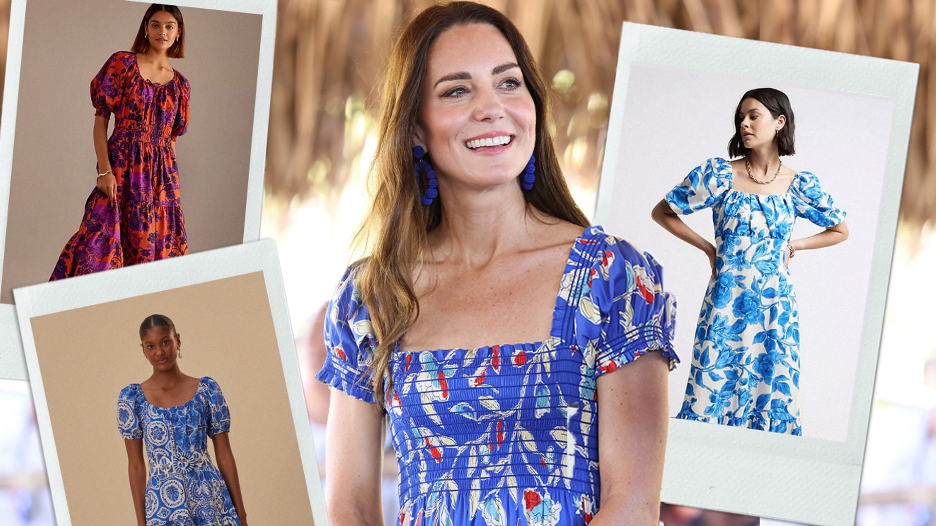 Loved Princess Kate's sold-out tropical floral dress? Me, too! So I went on the hunt for some lookalikes