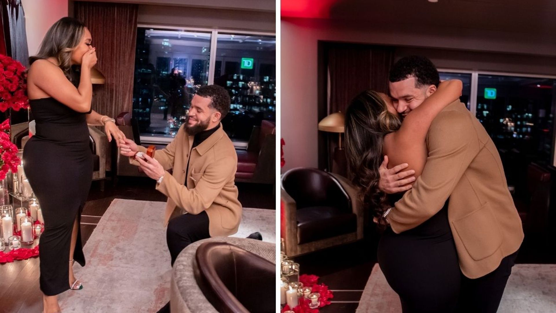 Fred VanVleet just proposed at a Toronto hotel and the engagement