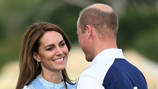 The Princess of Wales and Prince William attend the Out-Sourcing Inc. Royal Charity Polo Cup 2023