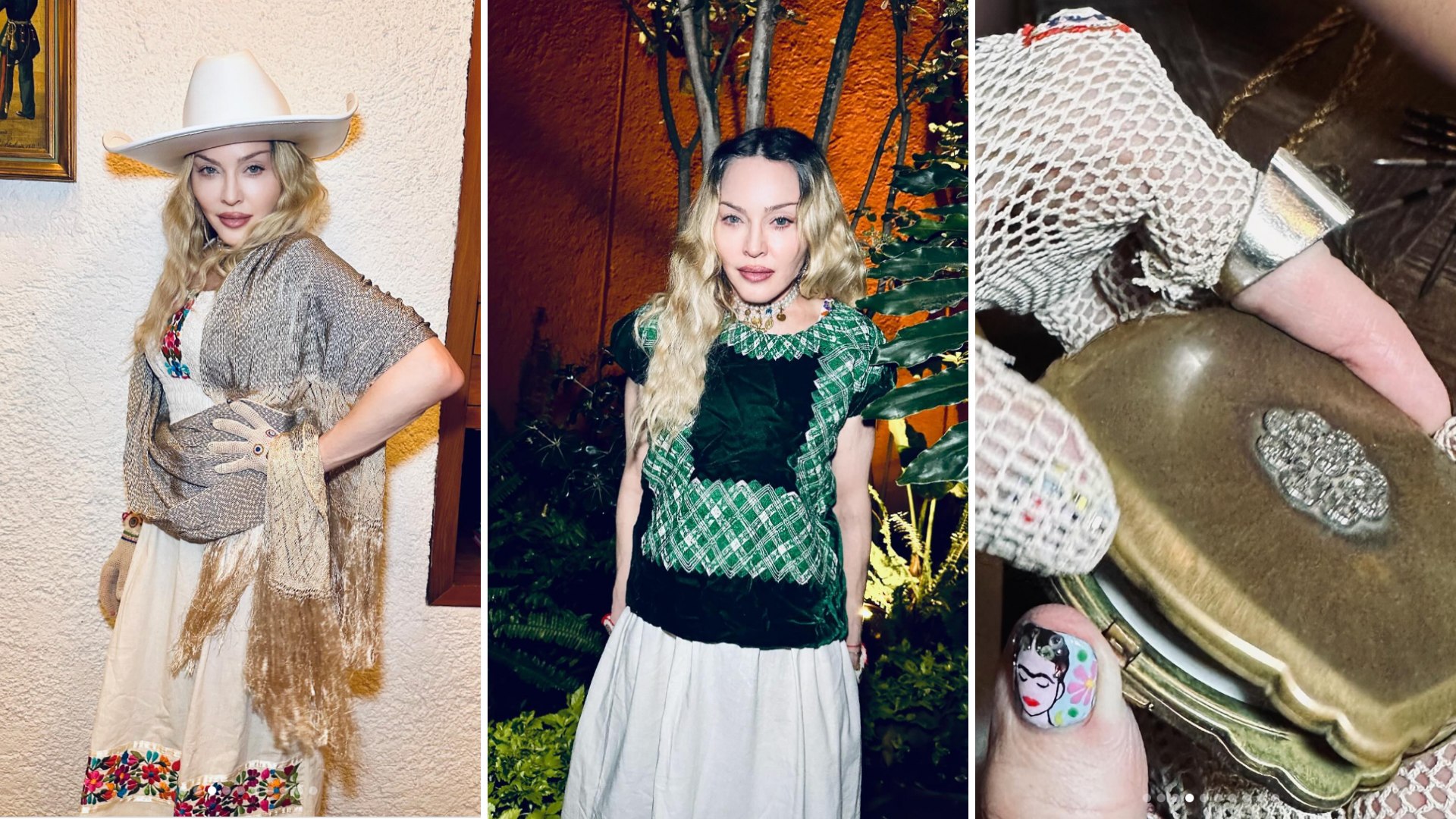 Madonna visits Frida Kahlo's museum home 