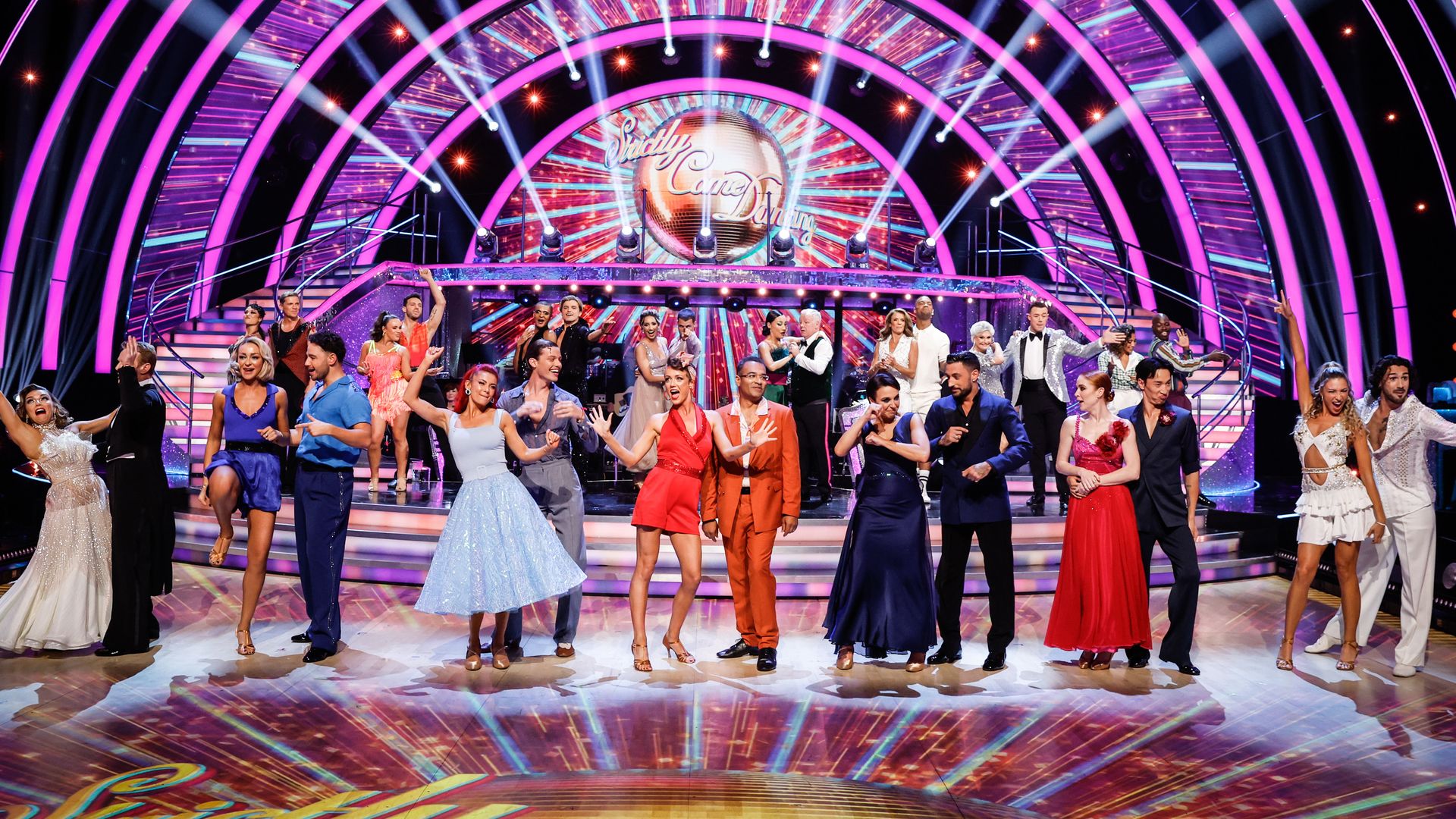 Strictly Come Dancing week one cast