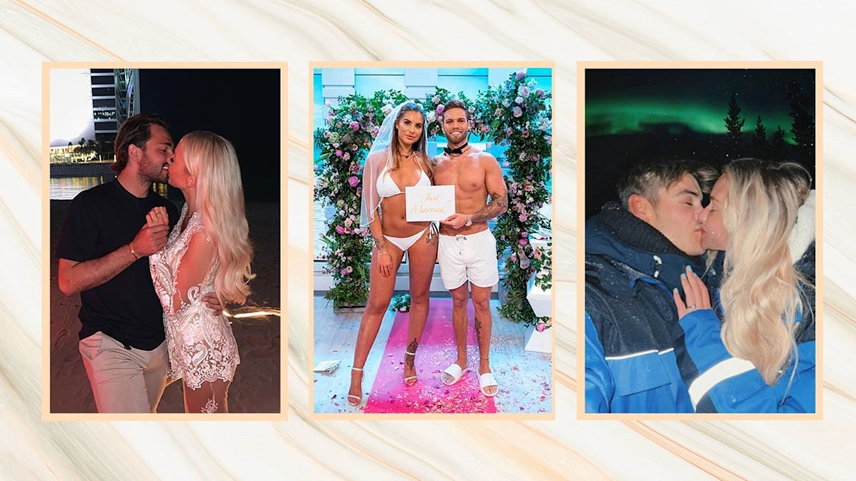 Love Island stars' stunning weddings and engagements: Olivia Bowen ...