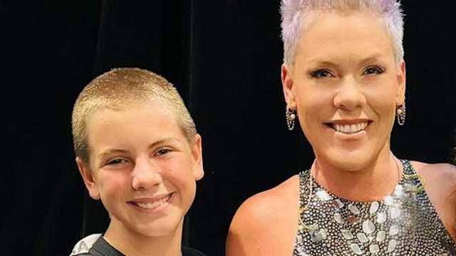 Pink and her daughter Willow