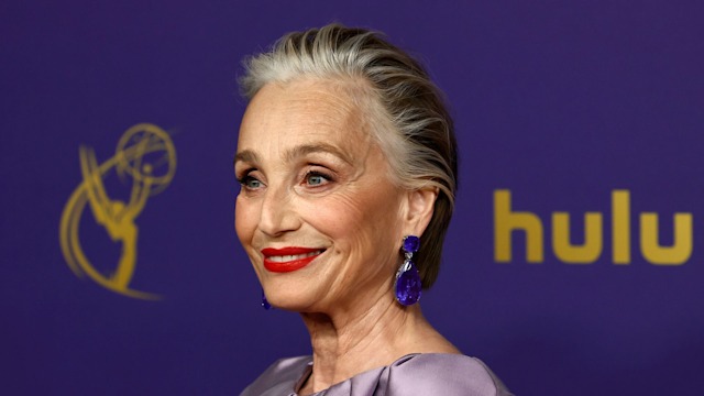 Kristin Scott Thomas attends the 76th Primetime Emmy Awards at Peacock Theater on September 15, 2024 in Los Angeles, California