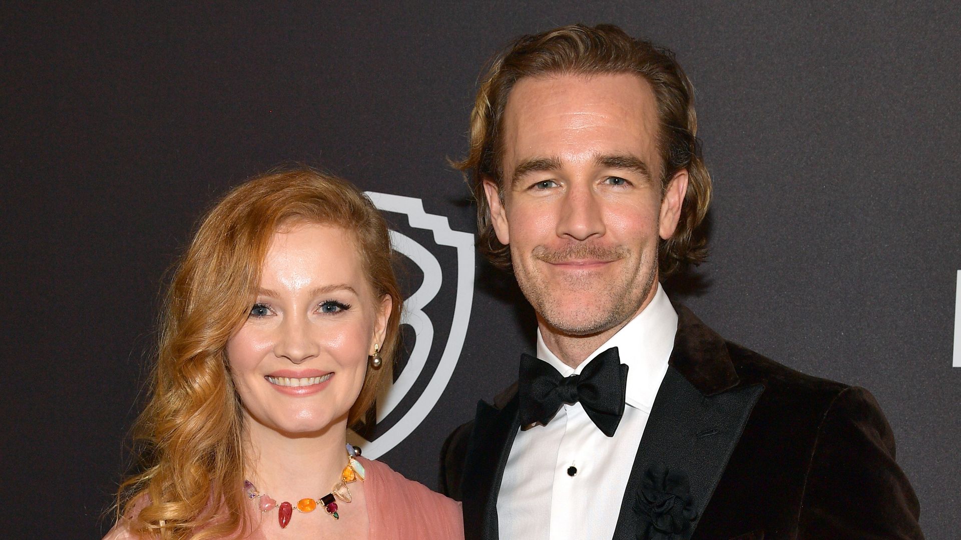 Kimberly Brook and James Van Der Beek attends the 2019 InStyle and Warner Bros. 76th Annual Golden Globe Awards Post-Party at The Beverly Hilton Hotel on January 6, 2019 in Beverly Hills, California