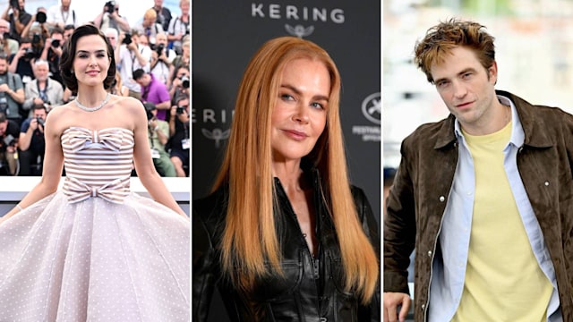 Zoey Deutch, Nicole Kidman and Robert Pattinson at the 78th annual Cannes Film Festival