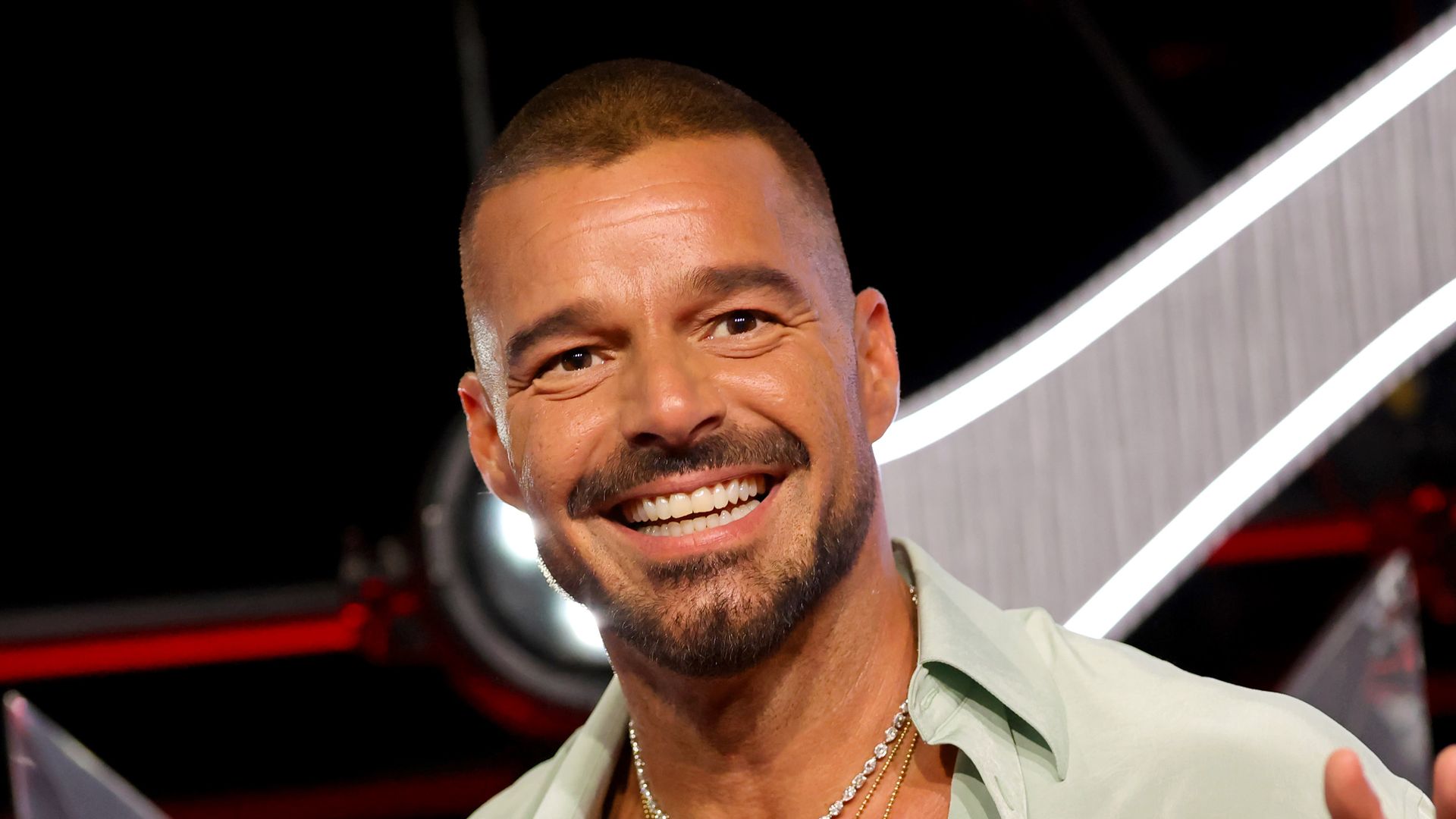 Ricky Martin attends the 2025 MTV Video Music Awards at UBS Arena on September 07, 2025 in Elmont, New York