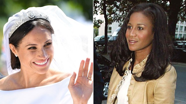 Meghan on wedding day split with Angela 