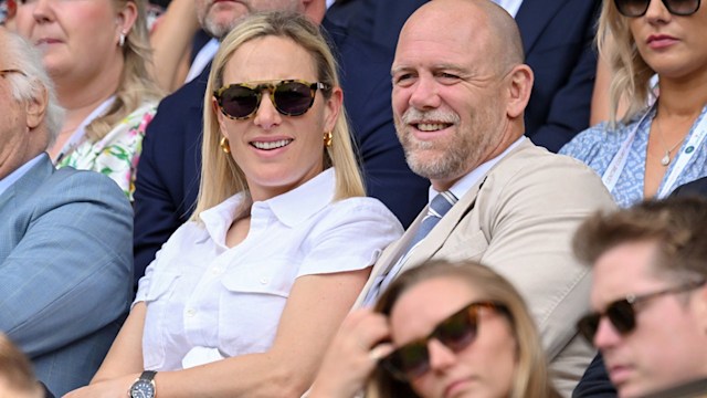 mike tindall zara tindall wimbledon