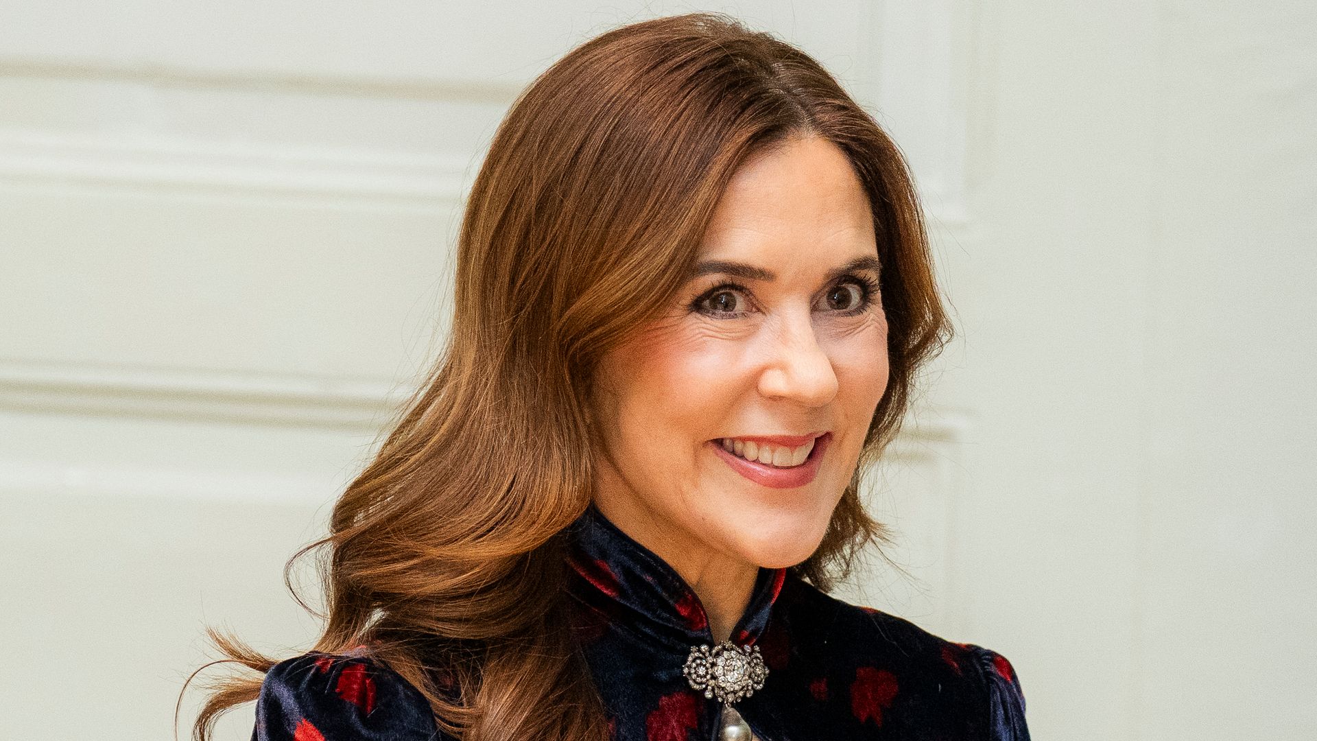 Queen Mary just schooled us in how to wear 'opulent' velvet in your 50s