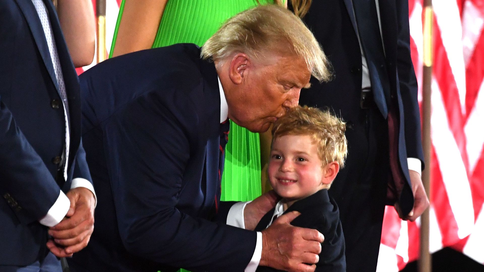 President Donald Trump’s special bond with grandson Theodore revealed in new photos