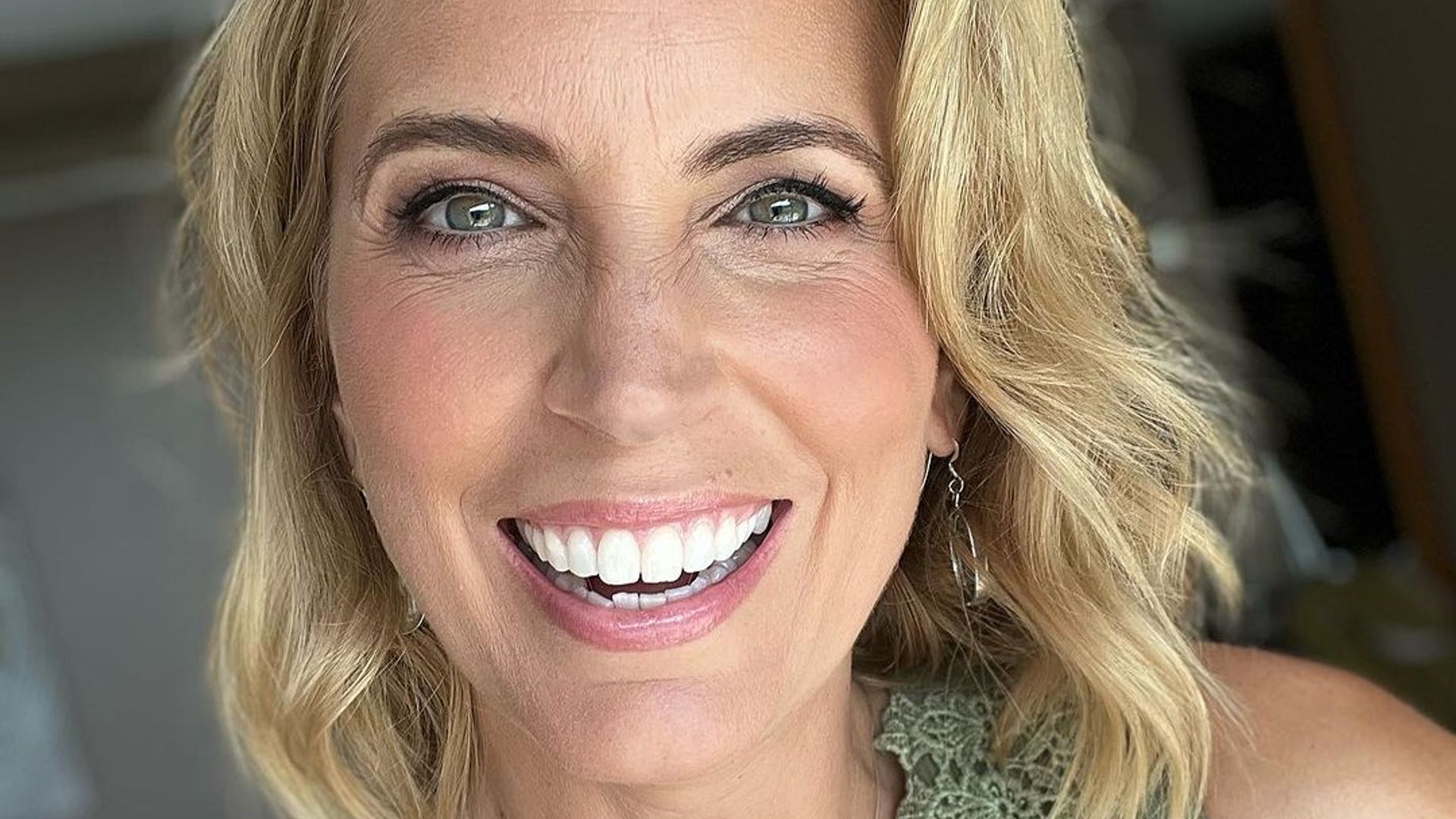 Jasmine Harman smiling for the camera