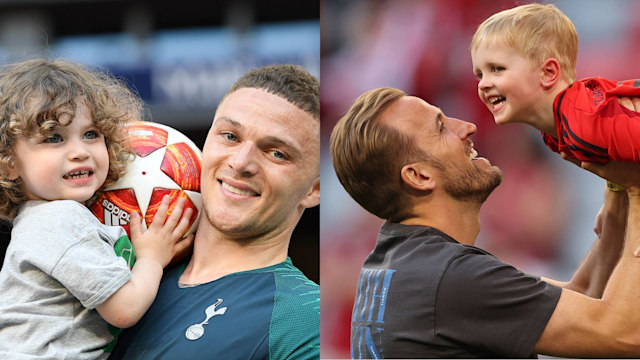 England footballer dads and their sons