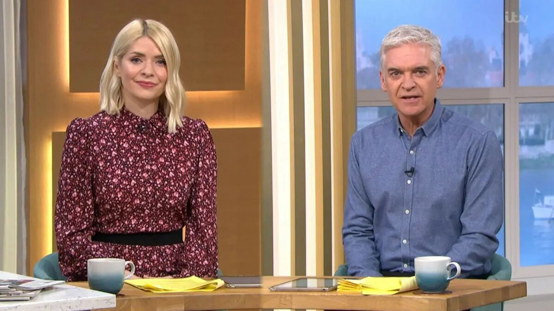 holly and phil return this morning