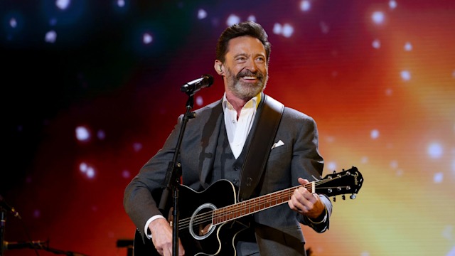 Hugh Jackman performs onstage during Hugh Jackman: From New York, With Love at Radio City Music Hall on January 24, 2025 in New York City