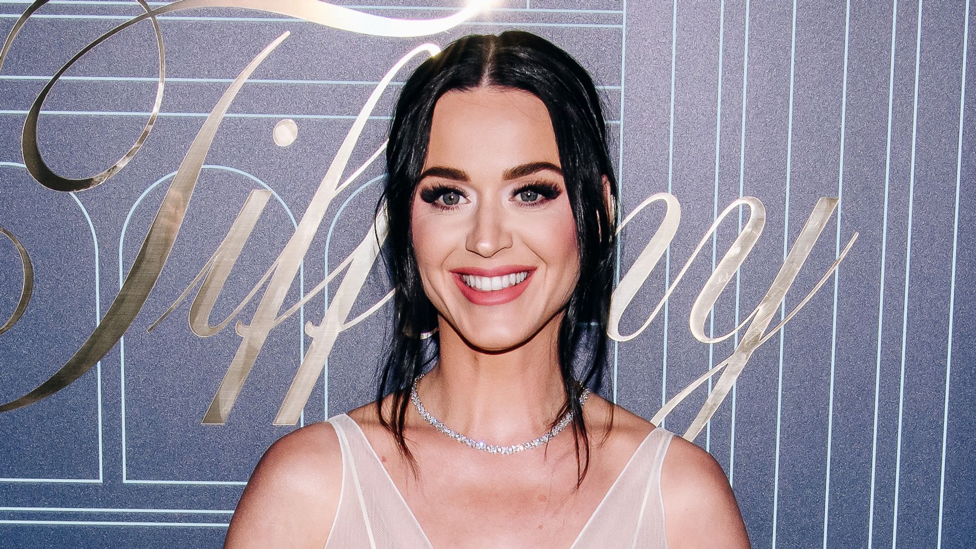 Katy Perry at the grand-reopening of the Landmark, Tiffany & Co.'s flagship store, held at Tiffany & Co. on April 27, 2023 in New York City.