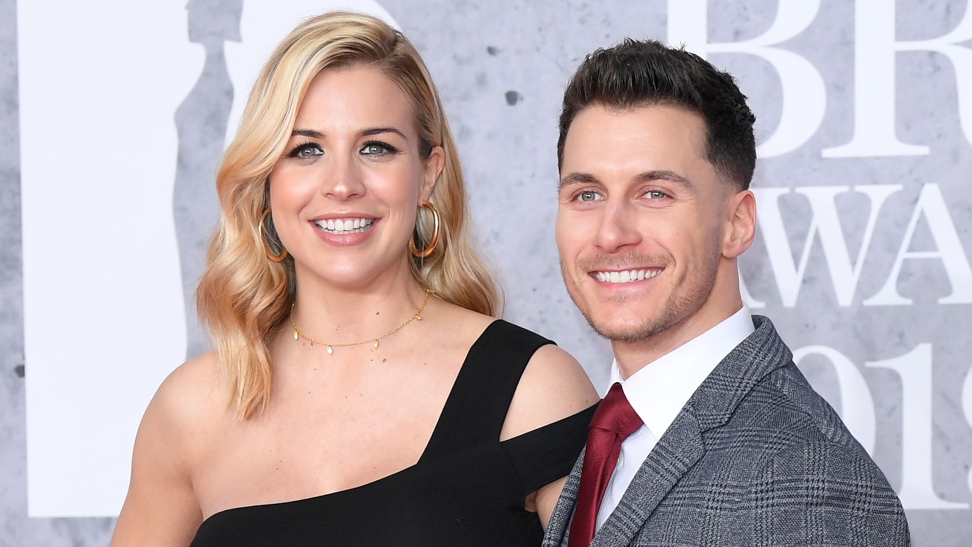 Gemma Atkinson and Gorka Marquez at the Brits in 2019