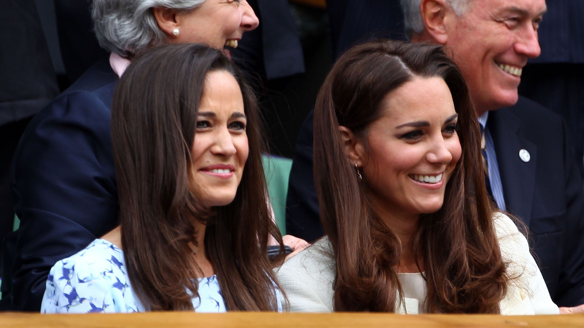 Kate and Pippa Middleton at Wimbledon 2012