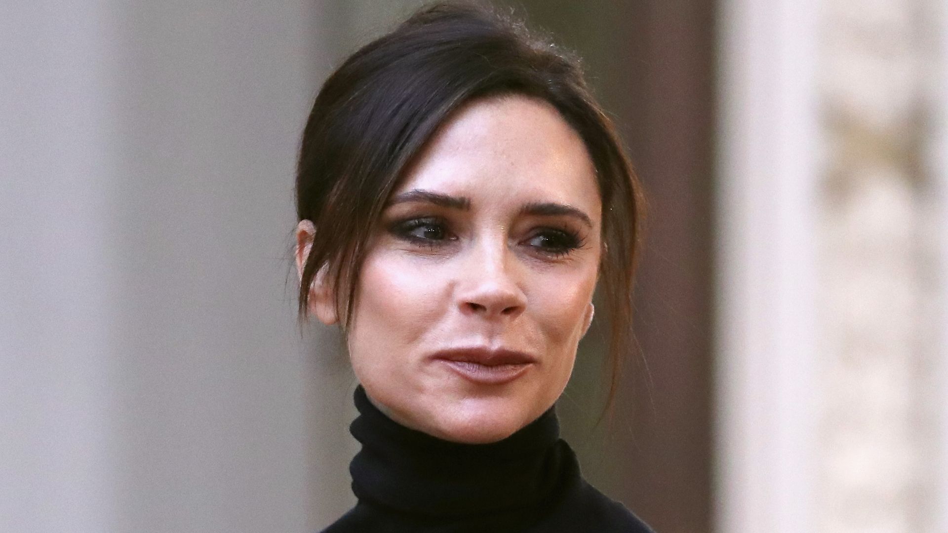  Victoria Beckham walks the runway at Victoria Beckham - fashion show February 2018 during New York Fashion Week on February 11, 2018 in New York City. 