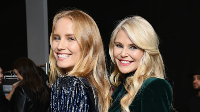 sailor brinkley cook and christie brinkley Elie Tahari fashion show 2019