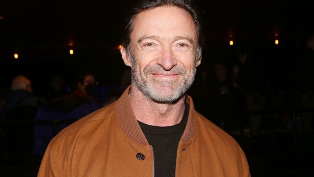 NEW YORK, NEW YORK - MARCH 25:(EXCLUSIVE COVERAGE) Hugh Jackman poses at the closing performance of "Alan Cumming is NOT Acting his Age!" on Broadway at Studio 54 on March 25, 2024 in New York City. (Photo by Bruce Glikas/WireImage)