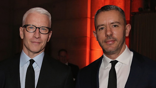 Anderson Cooper and Benjamin Maisani in 2018. The CNN anchor and businessman ended their romantic relationship that year, but happily coparent sons Wyatt and Sebastian together.  