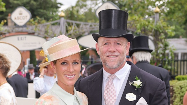 Mike and Zara looking smart at Royal Ascot 