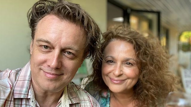 nadia sawalha mark adderley anniversary