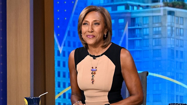Robin Roberts in the GMA studios 