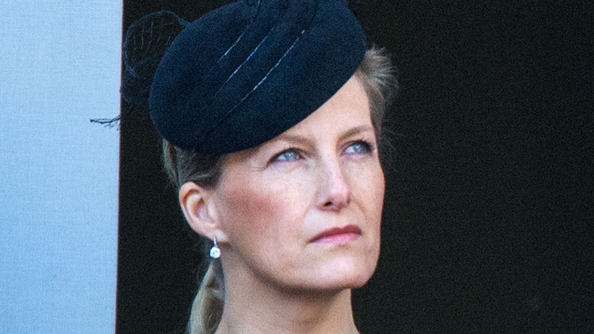 Sophie, Countess of Wessex attending Remembrance Sunday at the Cenotaph on Whitehall on November 11, 2012 
