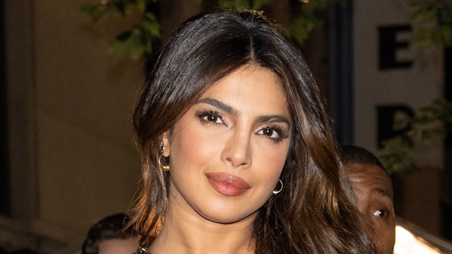 Priyanka Chopra Jonas is seen arriving to Victoria's Secret's celebration of The Tour '23