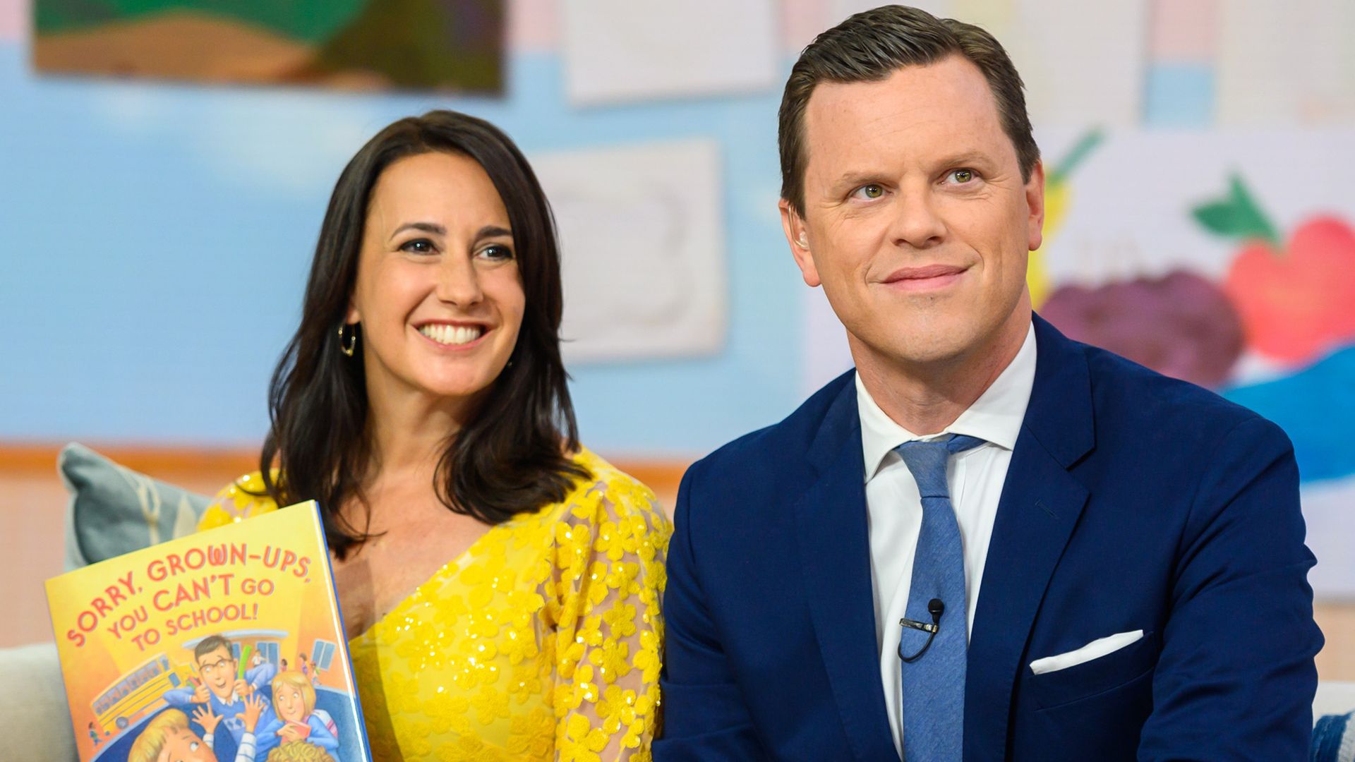 Christina and Willie Geist on Tuesday, July 16, 2019 at the Today Show