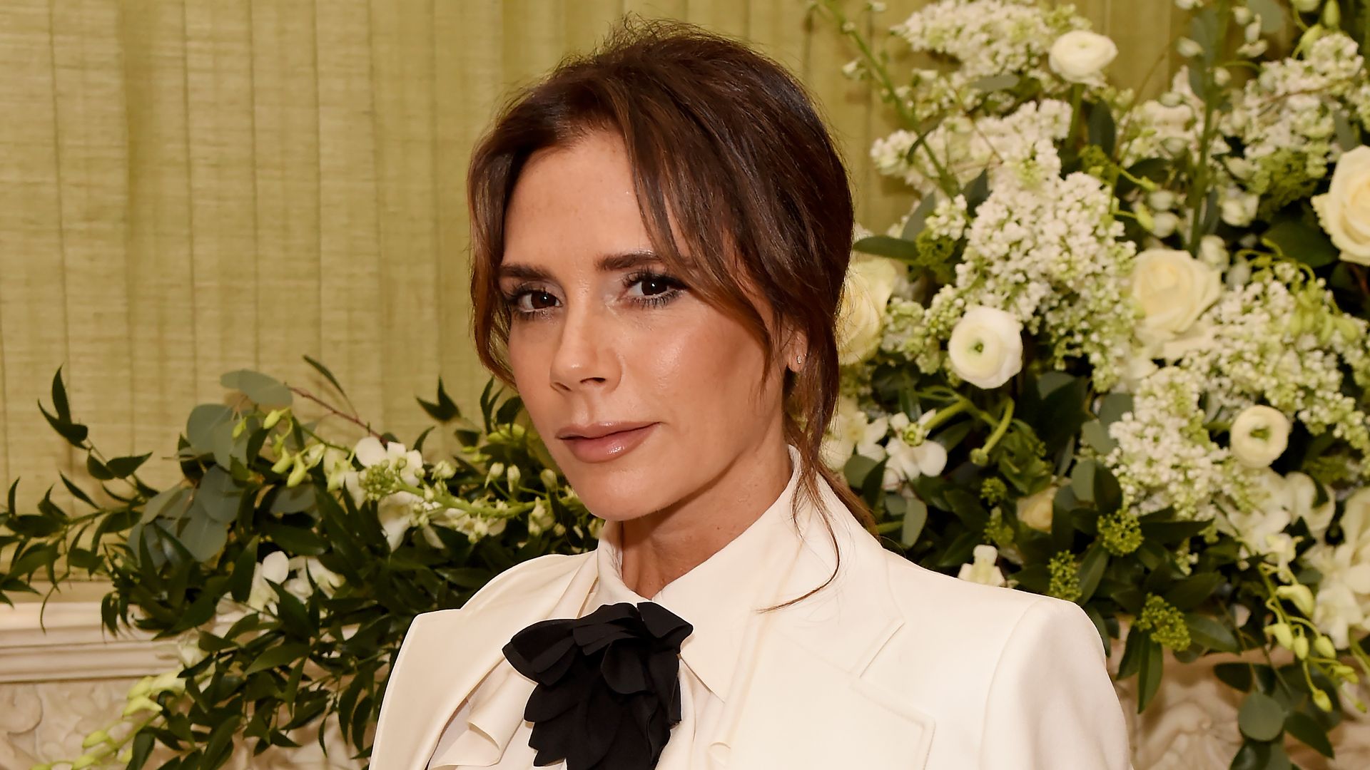 Victoria Beckham’s strapless jumpsuit is the ultimate back-to-work staple