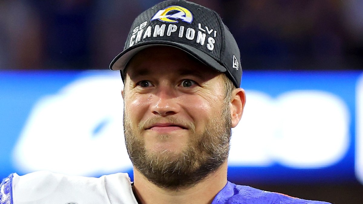 LA Rams quarterback Matthew Stafford breaks silence after shocking Super  Bowl parade