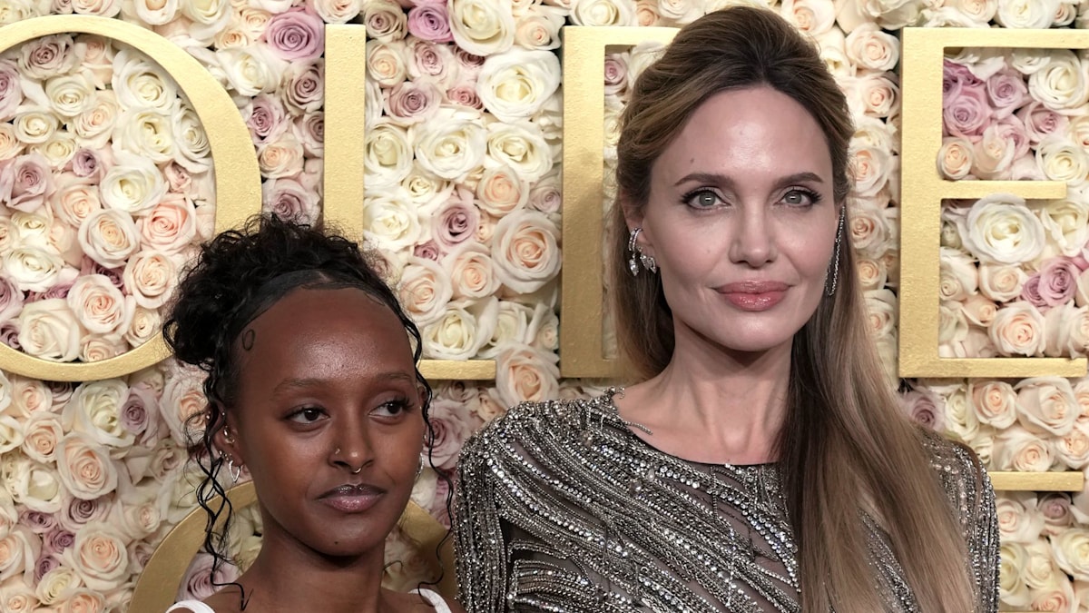 Angelina Jolie's daughter Zahara enjoys night out in Hollywood at swanky restaurant during college break
